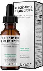 Codeage Chlorophyll Liquid Drops Organic Peppermint - 2 Fl Oz