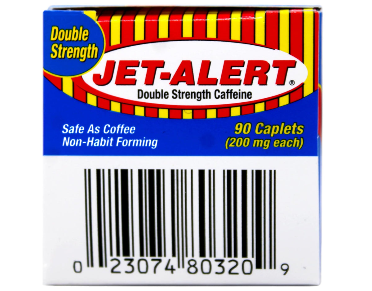 Jet-Alert Double Strength Caffeine 200 mg - 90 Caplets - image 6