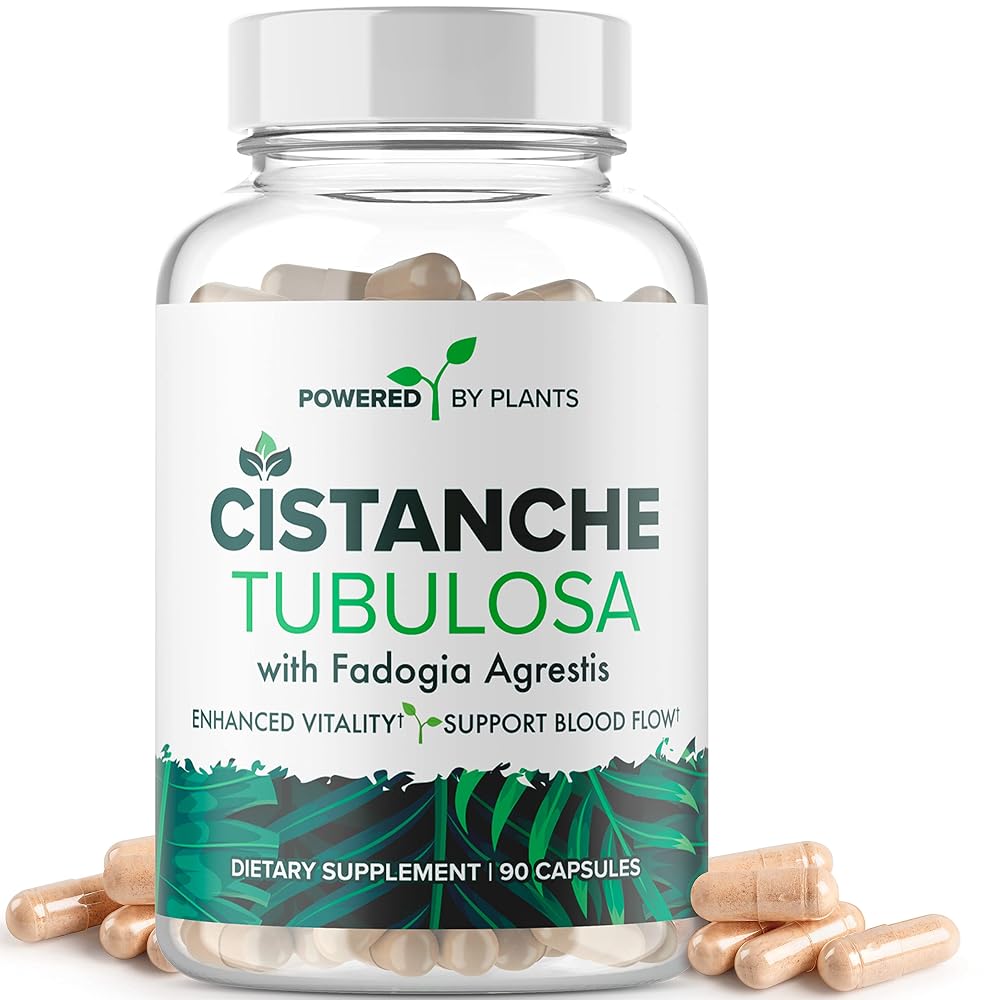 Powered X Plants Cistanche Tubulosa & Fadogia Agrestis - 90 Capsules