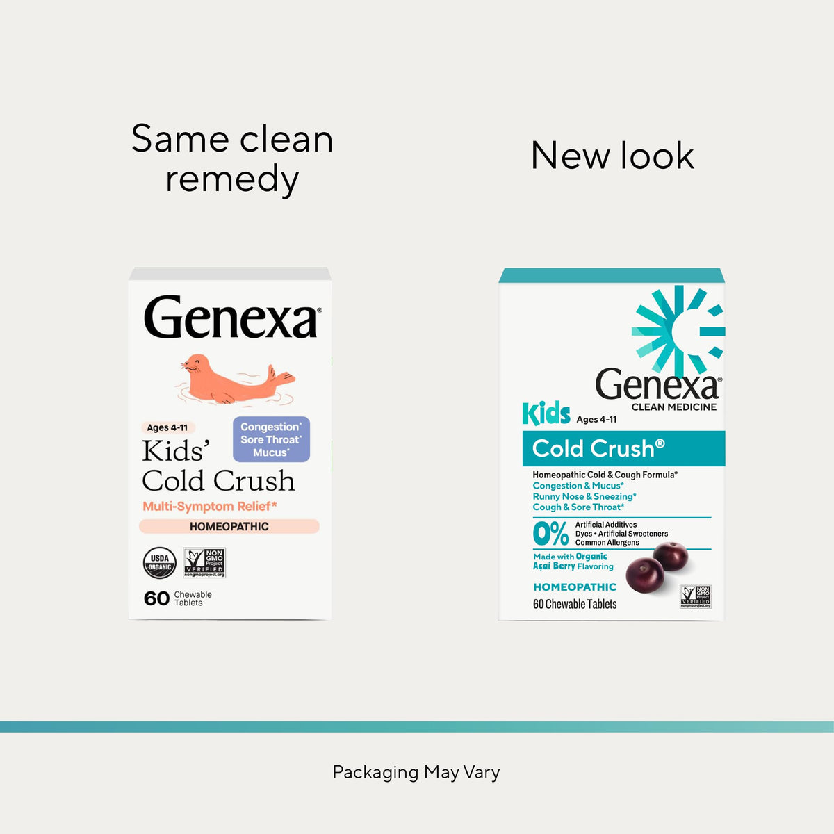 Genexa Kids Cold Crush Chewable Tablets - 60 Tablets - image 2