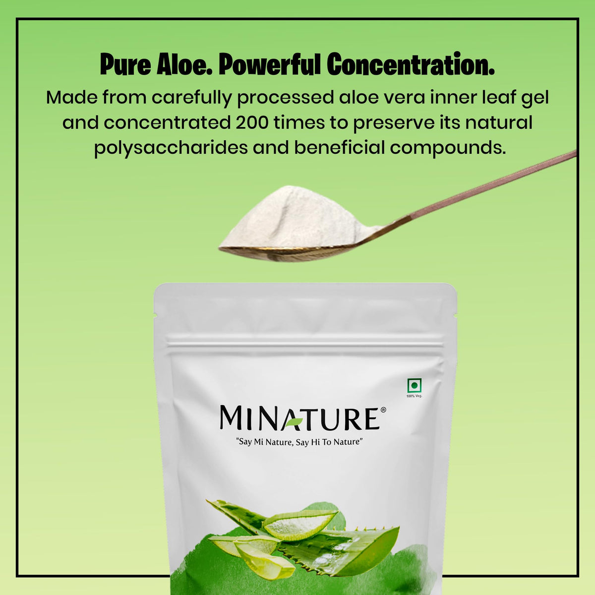 minature Aloe Vera Leaf Powder - 100g - image 2
