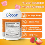 Biobor Vitamin D3 K2 Gummies