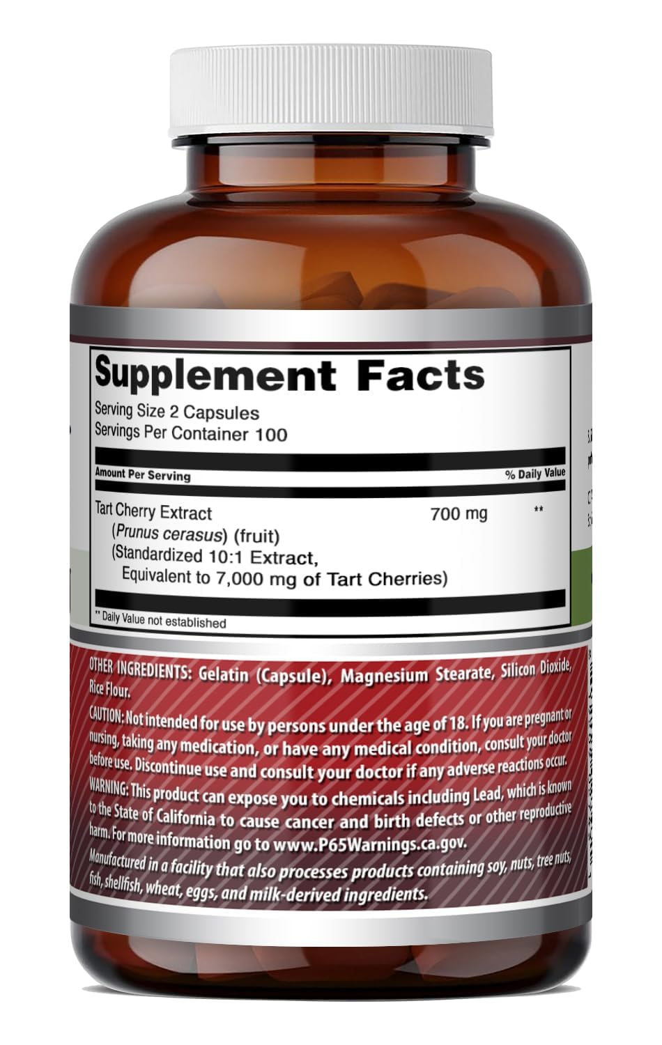 Amazing Formulas Tart Cherry Supplement