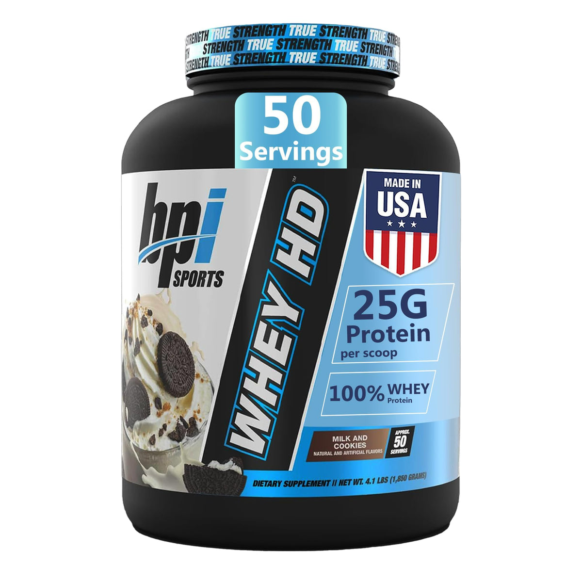 BPI Sports Whey Hd Ultra Premium Protein Powder