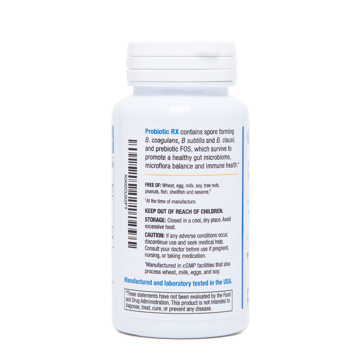 Biomedic Labs RX Probiotic 5 Billion CFU - 60 Vegetarian Capsules - image 3