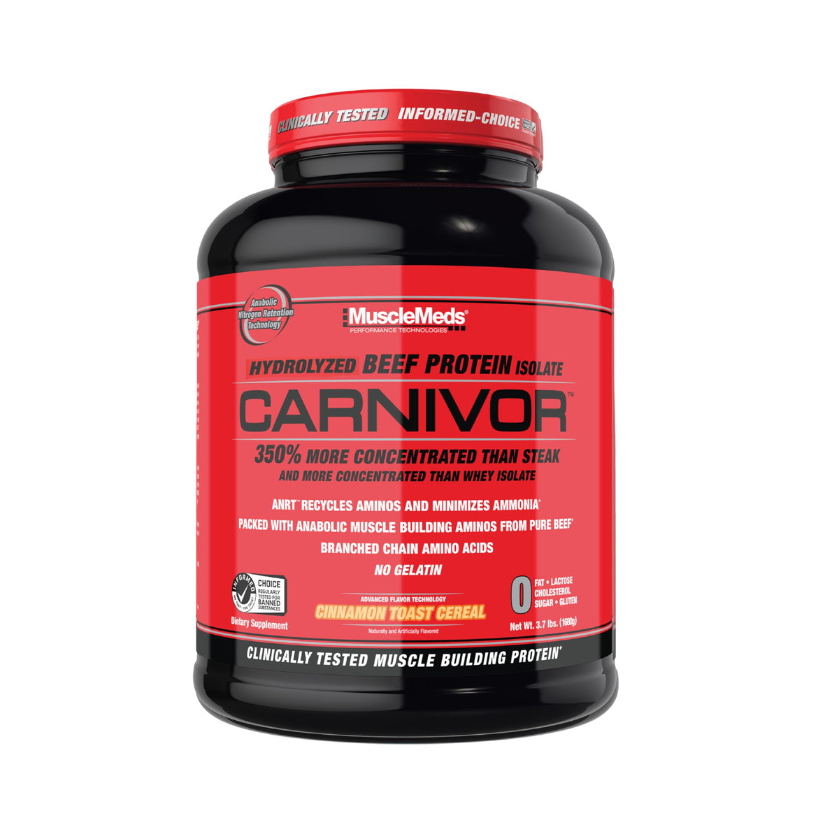 MuscleMeds Carnivor Beef Protein Isolate Powder