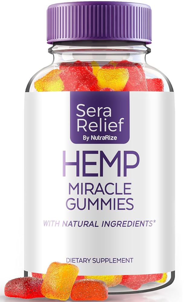 NutraRize Sera Relief Hemp Gummies for Sleep Support - 60 Gummies