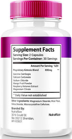 NutraRize Pure Lava Keto Capsules Energy Support - 180 Capsules - image 2