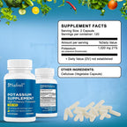 Safrel Potassium Supplement 1020 mg - 240 Vegetarian Capsules - image 5