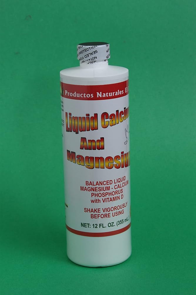 Productos Naturales El Rey Liquid Calcium and Magnesium with Vitamin D