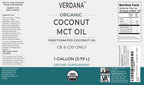 Verdana Organic MCT Oil Fractionated Coconut - 128 Fl Oz - image 6