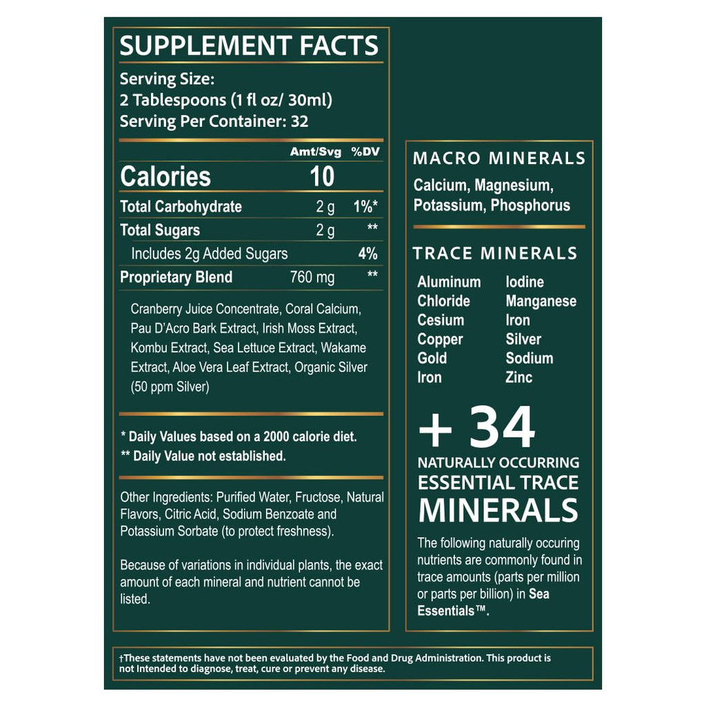 Wellgenix Sea Essentials Liquid Trace Minerals - 32 Fl Oz - image 8