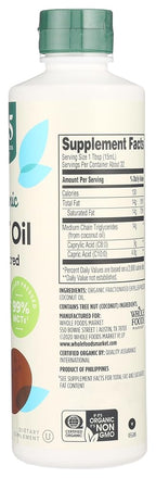365 by Whole Foods Market Organic MCT Oil - 16 Fl Oz - image 5