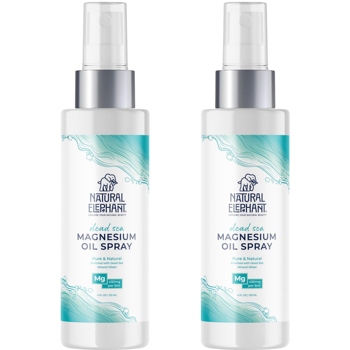 Natural Elephant Dead Sea Magnesium Oil Spray for Topical Use