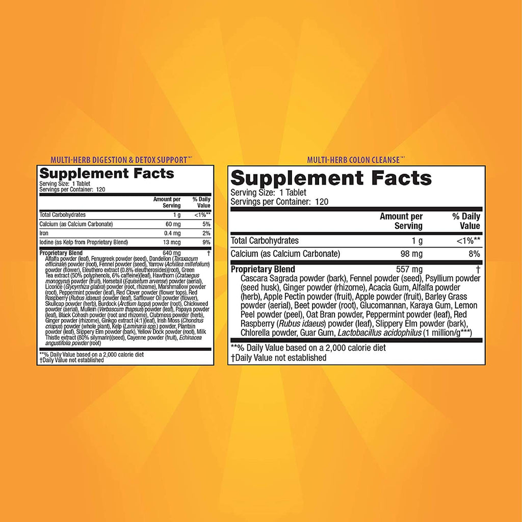 Lumintrail Nature's Secret 7 Day Ultimate Cleanse - 240 Tablets - image 3