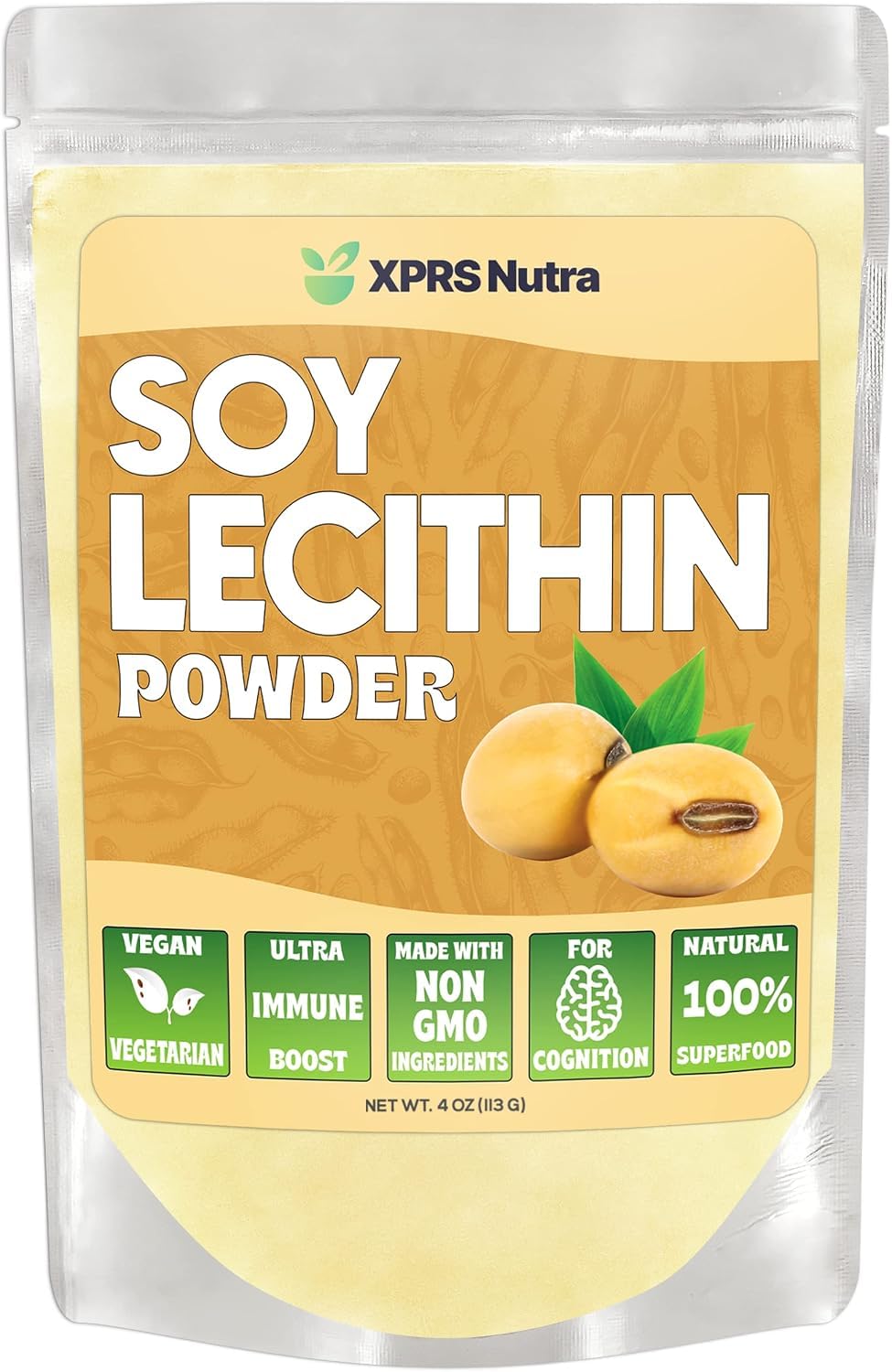XPRS Nutra Soy Lecithin Granules or Powder - Non GMO - Lecitina de