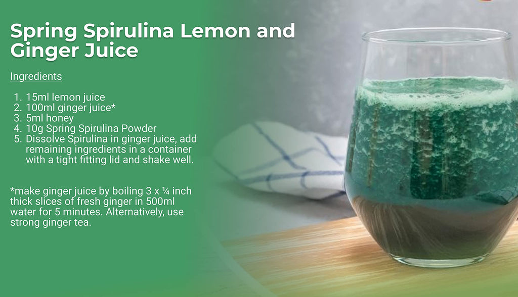 Spring Spirulina Powder Clean Green Superfood - 100g - image 3