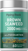 Piping Rock Brown Seaweed Capsules - 60 Count