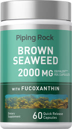Piping Rock Brown Seaweed Capsules - 60 Count