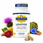 Simple Promise Levitox Milk Thistle Liver Support - 60 Capsules