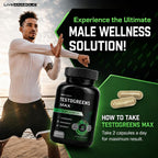 Live Anabolic TestoGreens Max Men's Greens Supplement - 60 Capsules - image 5