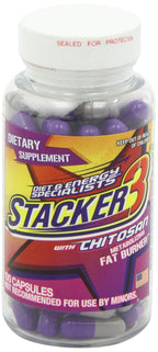 Stacker 2 Stacker 3 Fat Burner with Chitosan - 100 Capsules - image 7