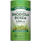 Nature's Truth Rhodiola Rosea Herbal Support - 120 Capsules