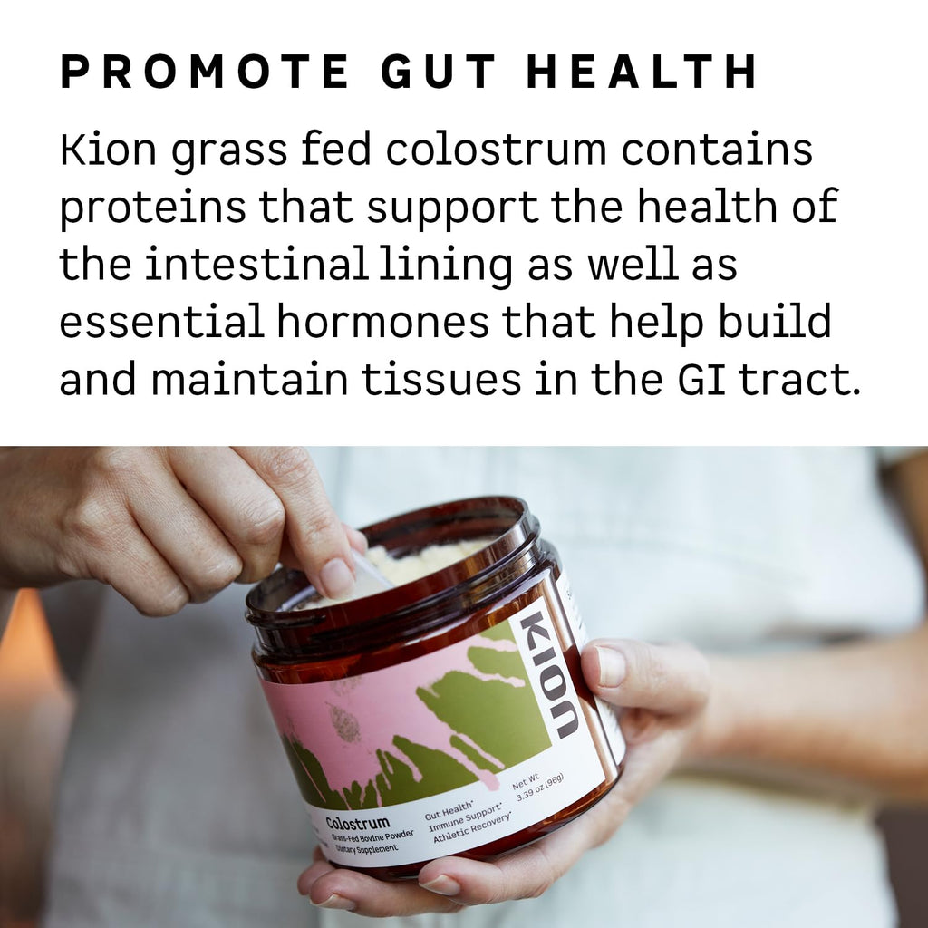 Kion Grass-Fed Bovine Colostrum Powder Gut & Immune Support - 3.39 oz - image 3