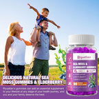 Riyuetian Sea Moss Gummies & Elderberry