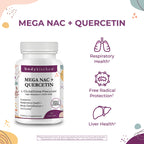 Body Kitchen Mega NAC 600mg N-Acetyl Cysteine with Quercetin