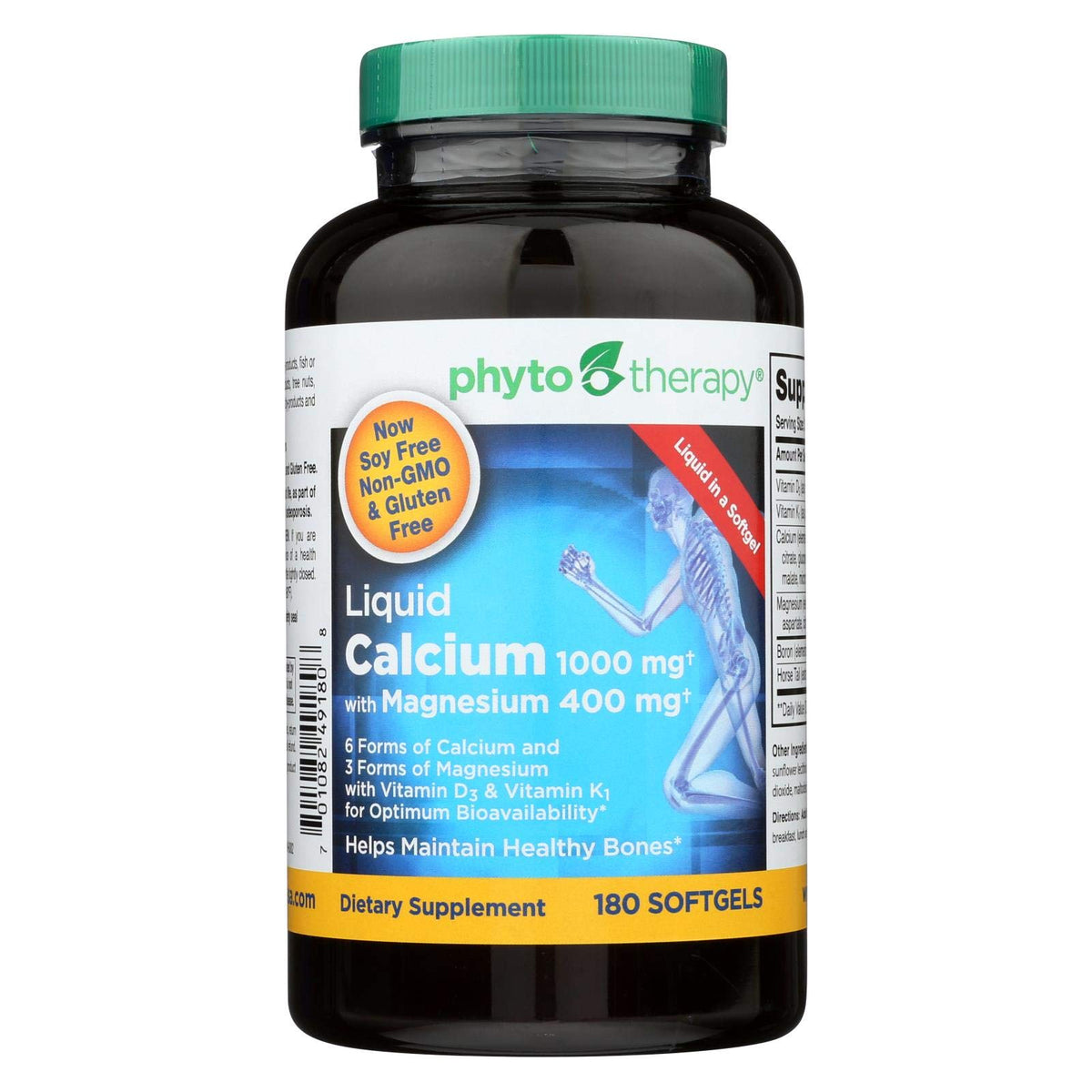 Kurniso Liquid Calcium with Magnesium 1000 mg - 180 Softgels
