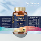 Totaria 13-in-1 Vitamin B Complex Plus with Vitamin B1