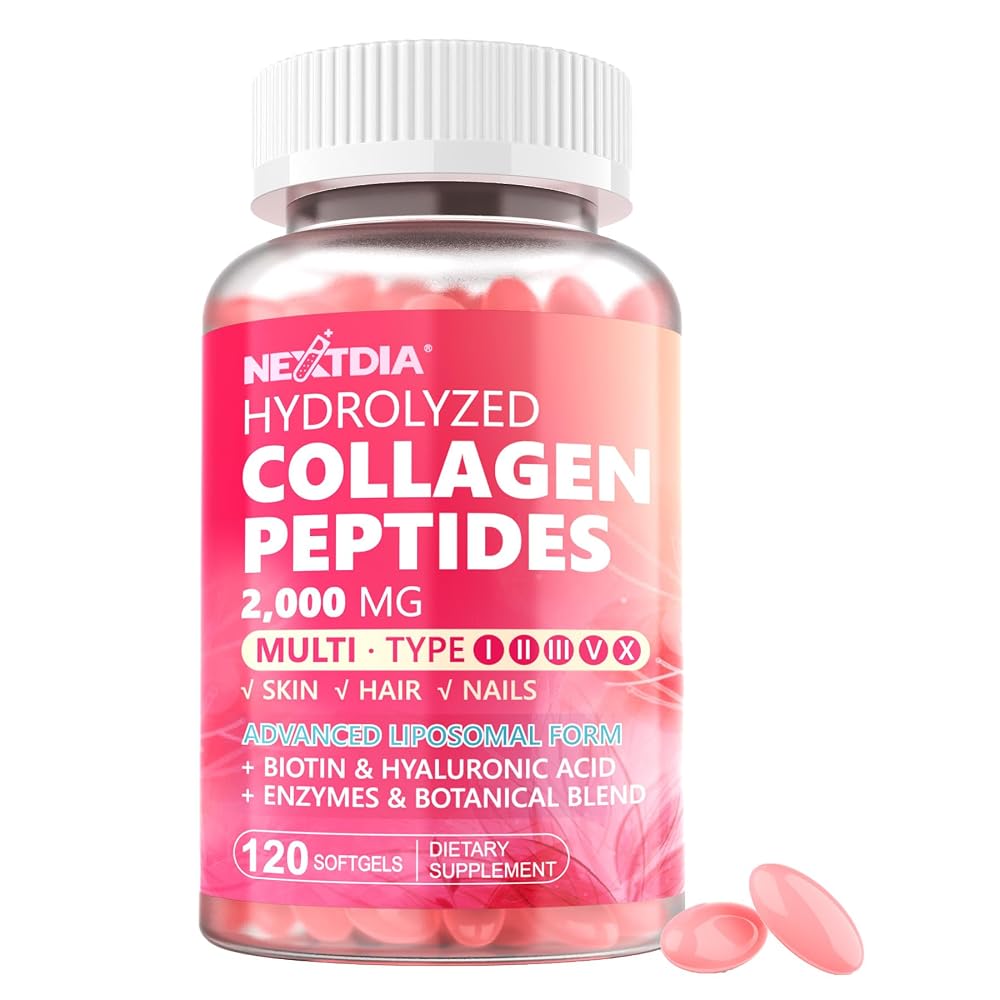 Nextdia Liposomal Collagen Peptides Pills for Women