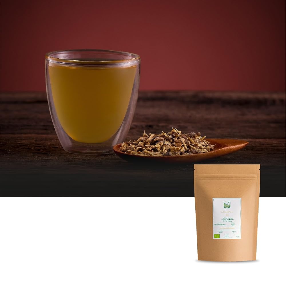 Valley of Tea Liquorice Root Dried Cut Herbal Tea - 350g - image 3