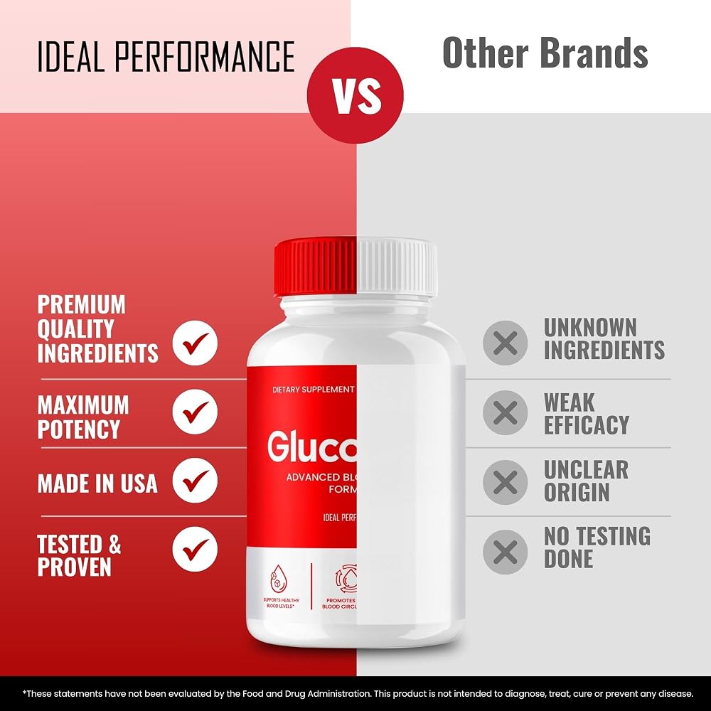 IDEAL PERFORMANCE Gluco Ally Maximum Strength - 60 Capsules - image 6