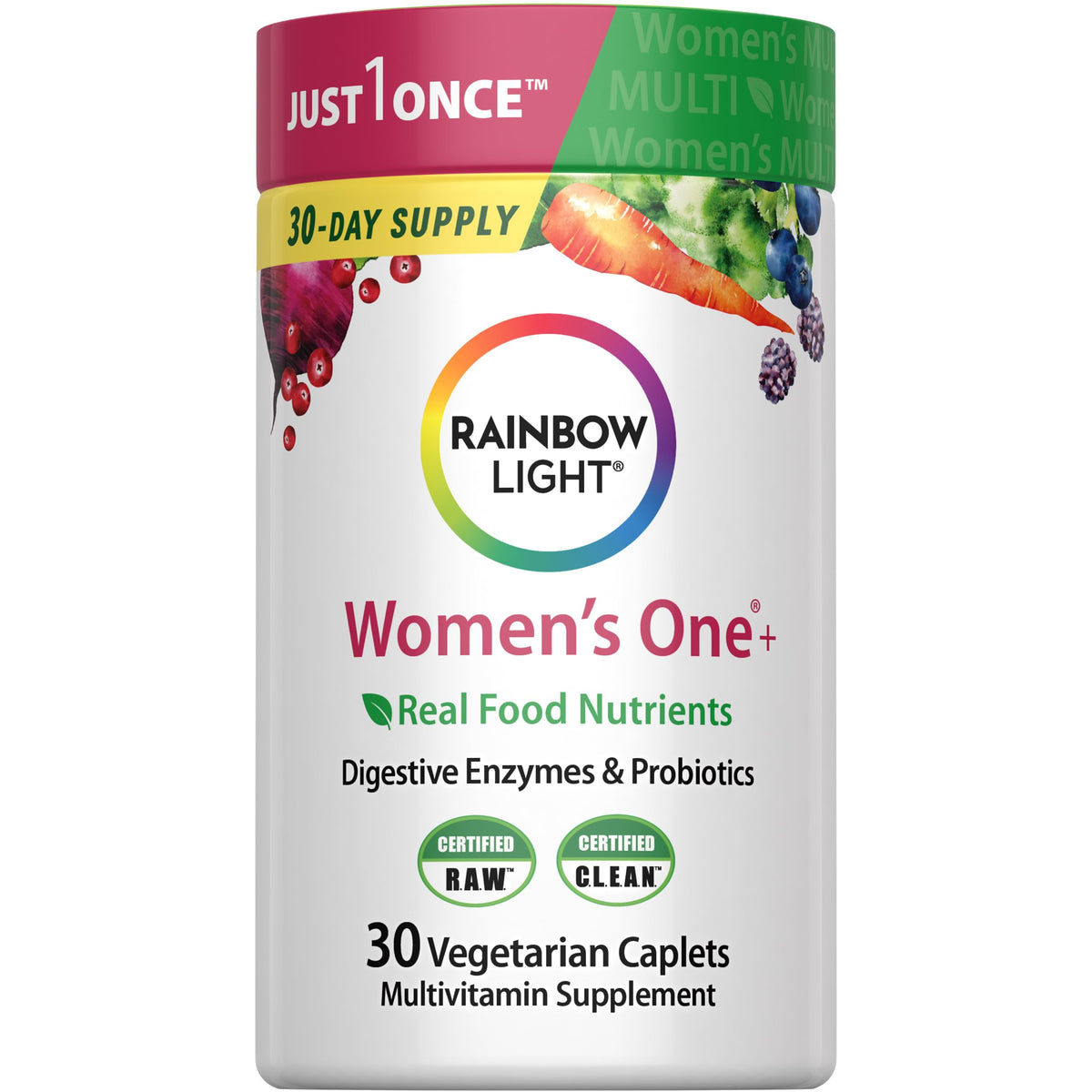Rainbow Light Women's One+ Multivitamin - 30 Caplets
