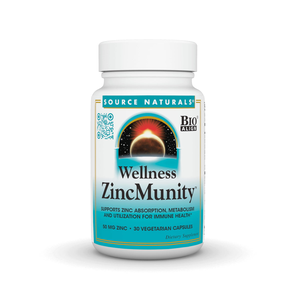 Source Naturals Wellness ZincMunity 50 mg Bio-Aligned Zinc