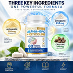 Maximize Within Alpha GPC + Citicoline Nootropic - 60 Capsules - image 3