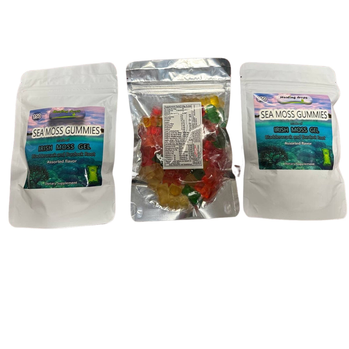 HEALING DROPS Irish Sea Moss Gummies
