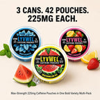 LyvWel 225mg Caffeine Pouches