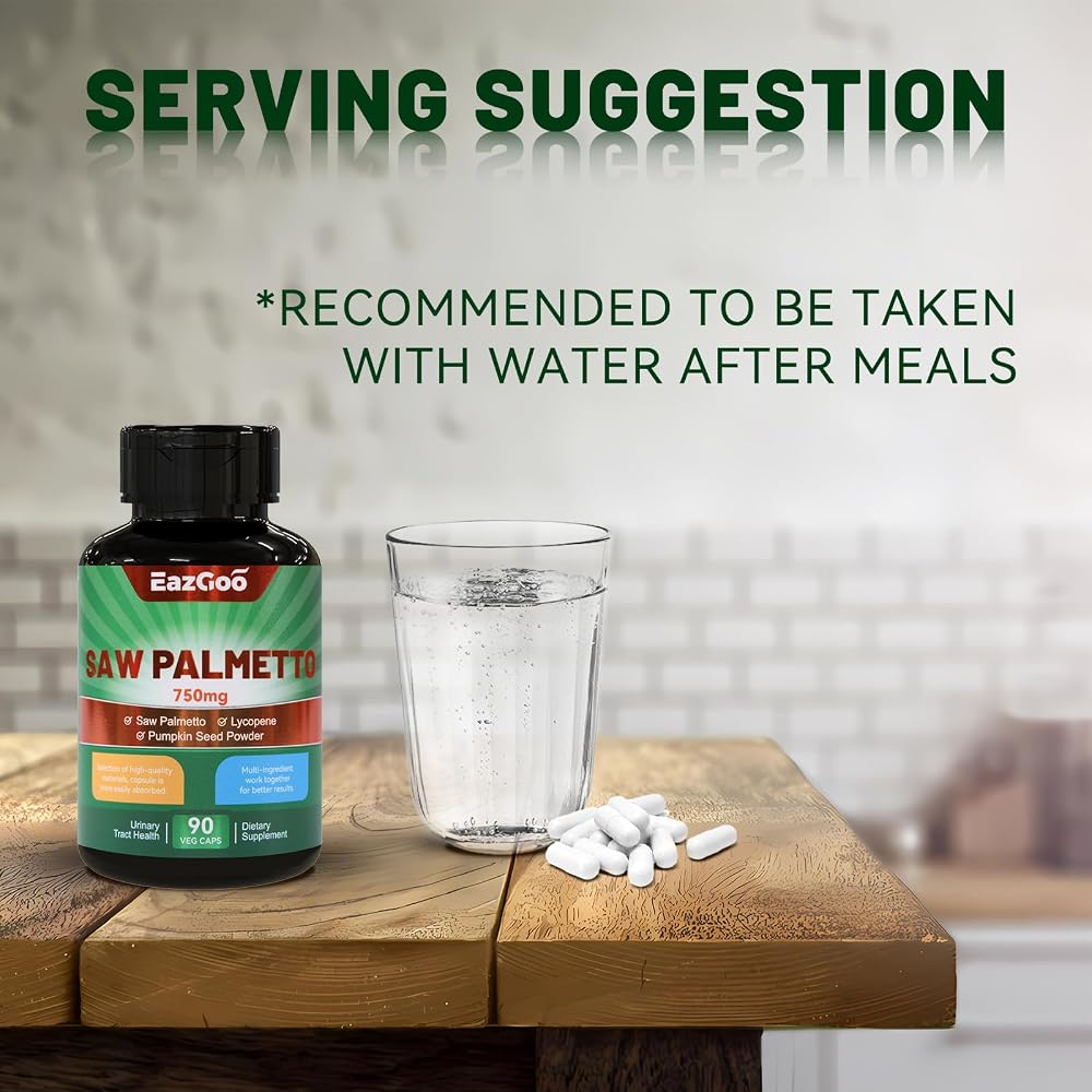 EAZGOO Saw Palmetto Supplement