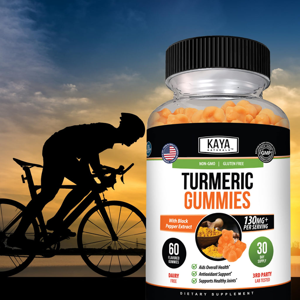 Kaya Naturals Turmeric Supplements Gummies