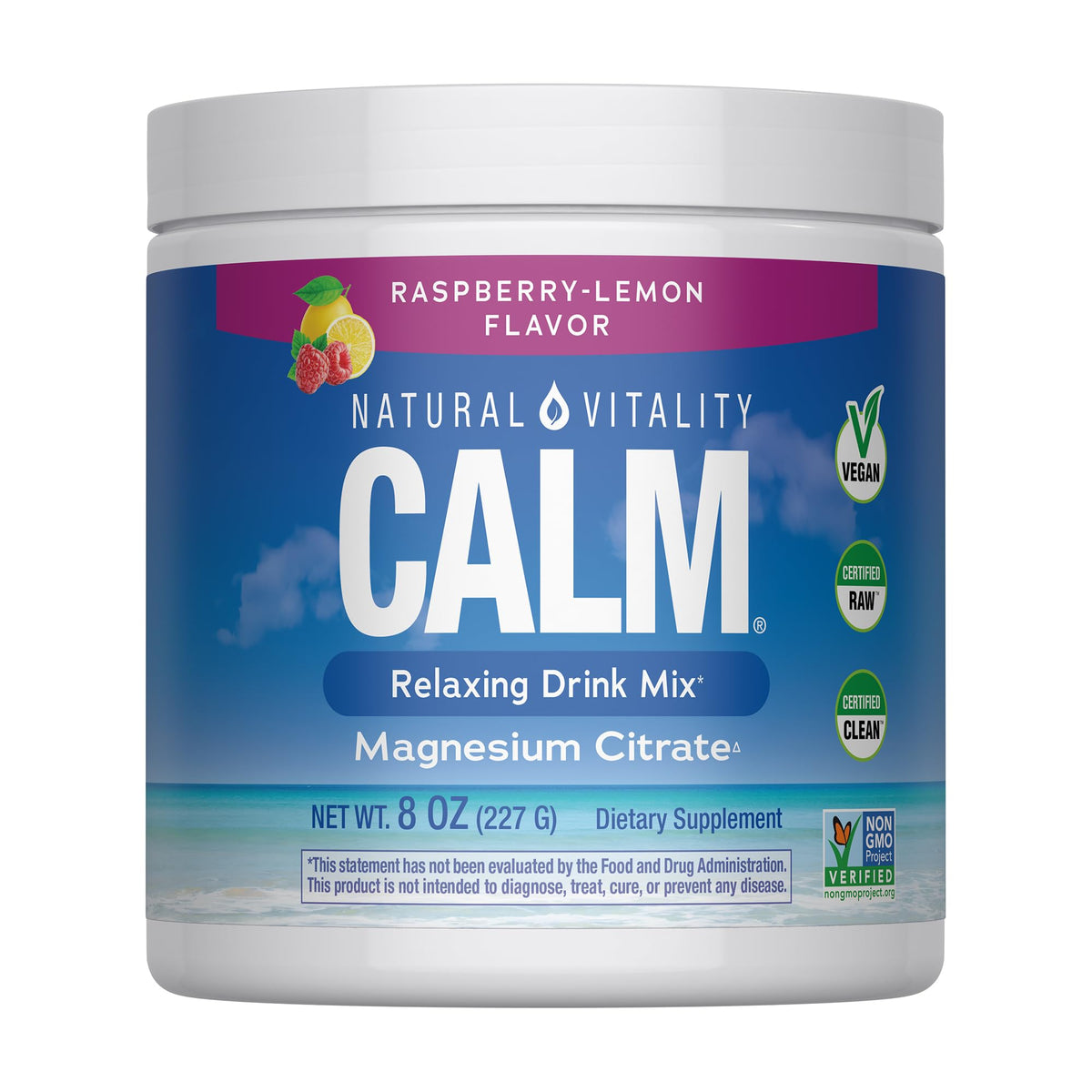 Natural Vitality Calm Magnesium Powder - 8 oz