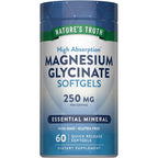 Nature's Truth Magnesium Glycinate 250mg - 60 Softgels