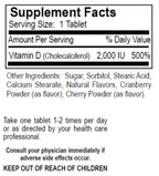 Dialyvite Vitamin D3 2000 IU Chewable Tablets - 90 Count - image 3