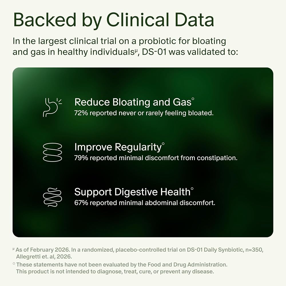 Seed DS-01 Daily Synbiotic - Prebiotic and Probiotic for Women & Men