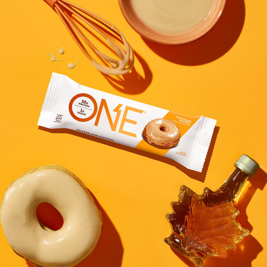 ONEBAR Protein Bar Maple Glazed Doughnut Gluten-Free - 1 Bar - image 4