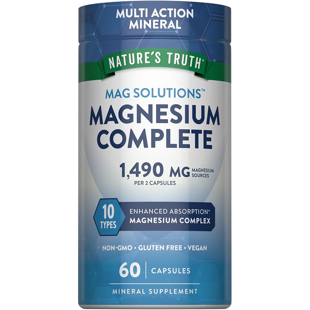 Nature's Truth Magnesium Complex 10 Forms - 60 Capsules