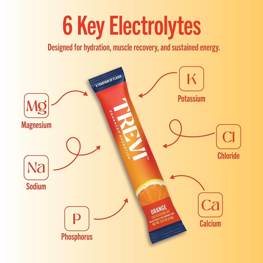TREVI Electrolytes Powder Packets