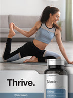 Horbäach Niacin Vitamin B3 500mg - 100 Capsules - image 7